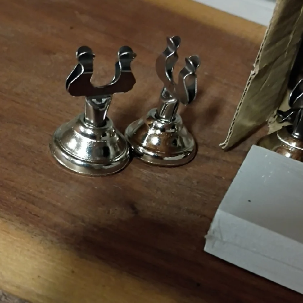 Alpine Silver Table Menu Stands - Picture 5 of 8